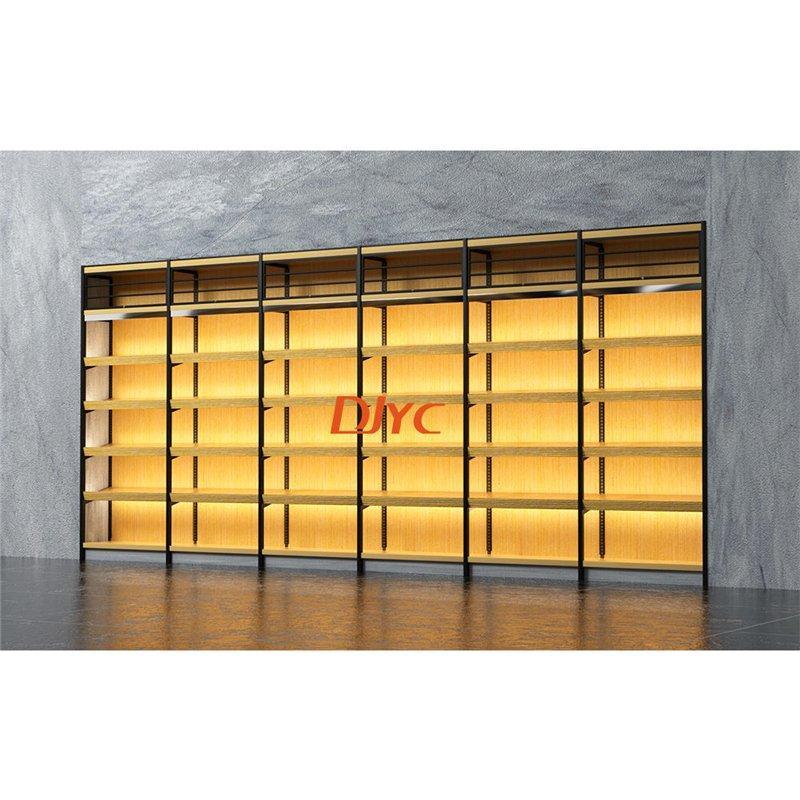 Стеллаж для вина деревянный с LED подсветкой (арт. 25-19080453)