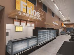 Полка для мини-супермаркета с новым дизайном и кастомным корпусом (арт. 25-19080454)