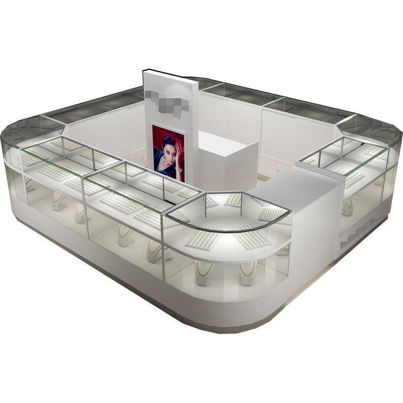 Киоск для демонстрации ювелирных изделий на заказ в ТЦ (арт. 25-19080461)