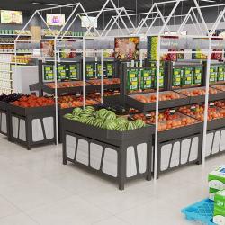 Стеллаж металлический 6 полок легкий стандартный (арт. 25-19080462)