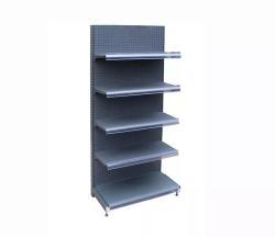 Стеллаж торговый железный односторонний двусторонний нержавеющий (арт. 25-19080468)