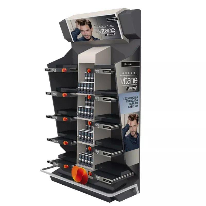 Стойка для косметики с витриной и декором салона (арт. 25-19080469)