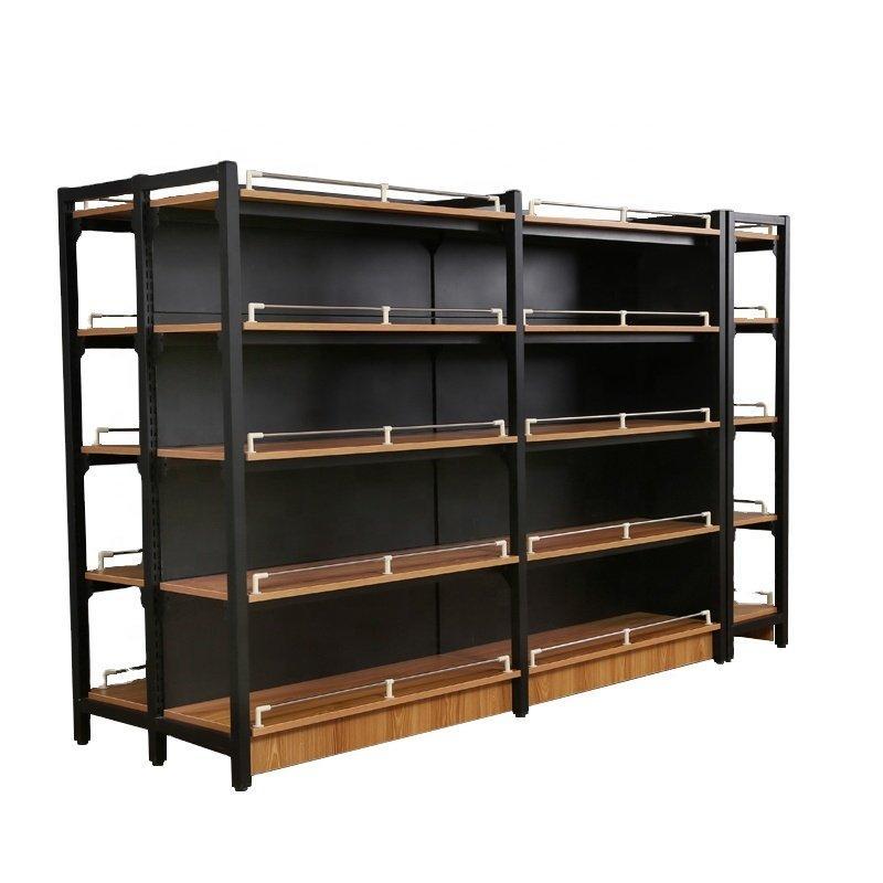 Стеллаж торговый двухсторонний из нержавеющей стали (арт. 25-19080471)