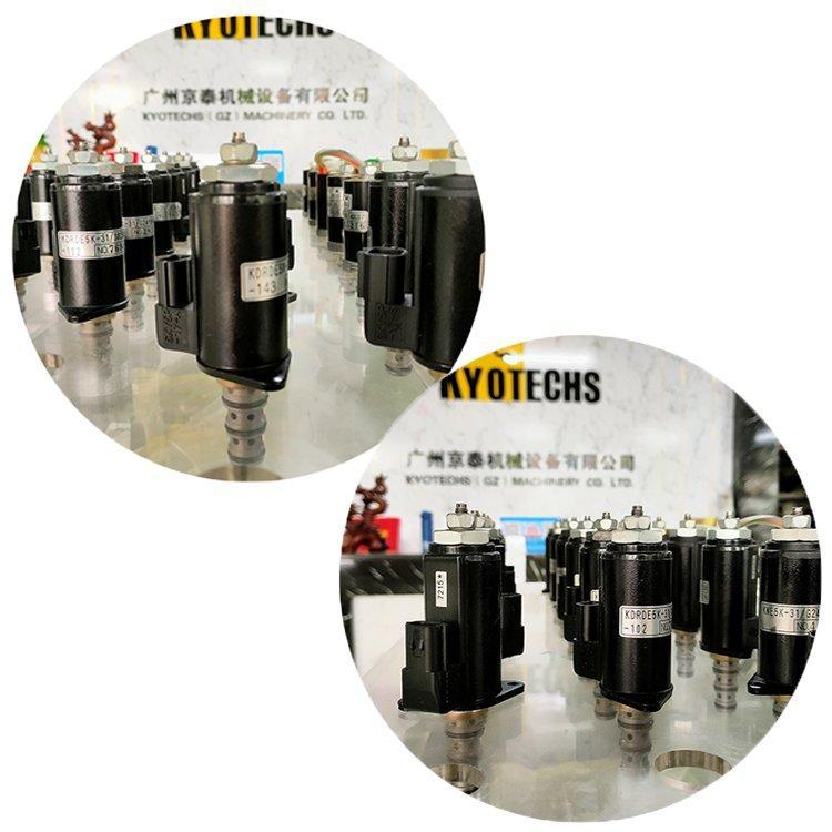 Гидравлический электромагнитный клапан для экскаваторов Kobelco (арт. 25-19080672)