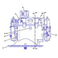 Гидравлический насос для экскаватора CAT E311D 311-7403 (арт. 25-19080772)