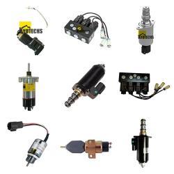 Электромагнитный клапан для экскаватора Caterpillar 24D (арт. 25-19080844)