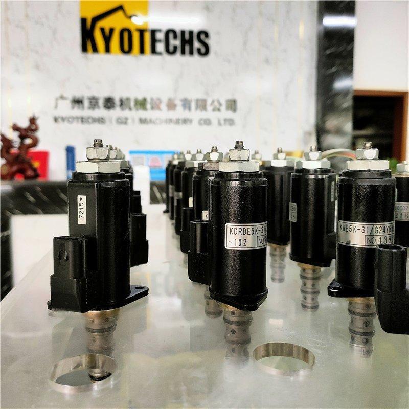 Гидравлический соленоид 24V для экскаваторов Kobelco (арт. 25-19080944)