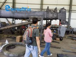 Кран палубный телескопический гидравлический с кабиной (арт. 25-19080998)