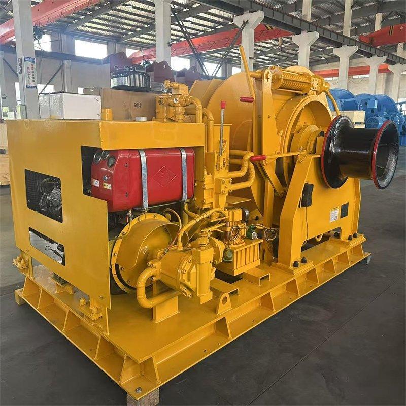 Лебедка гидравлическая 50 т высокоскоростная 5 т (арт. 25-19081063)