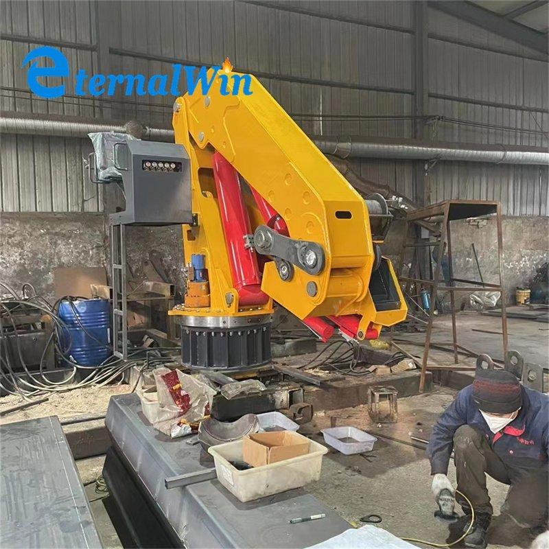 Кран палубный гидравлический 8-10 тонн для судов (арт. 25-19081104)