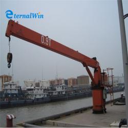 Гидравлический палубный кран для грузовых судов с шарнирной стрелой (арт. 25-19081114)