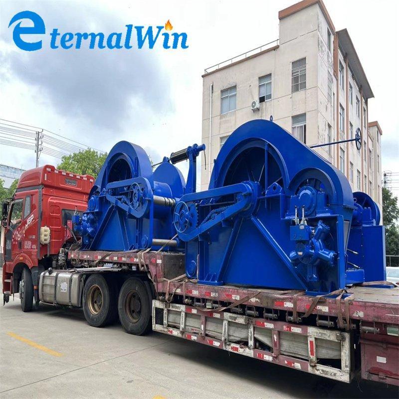 Лебедка гидравлическая с частотным управлением и беспроводным пультом (арт. 25-19081132)