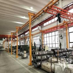 Модульный кран 2T с электротельфером для рабочего места (арт. 25-19081147)