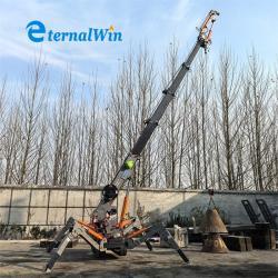 Кран-паук гусеничный телескопический дизельный 3 тонны (арт. 25-19081157)