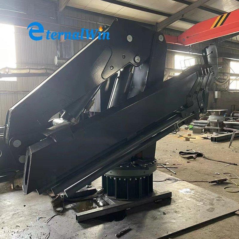 Гидравлический палубный кран 8 тонн для судна (арт. 25-19081166)