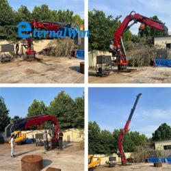 Кран палубный судовой телескопический гидроэлектрический (арт. 25-19081170)