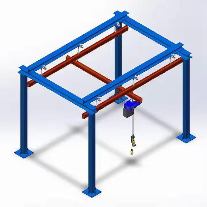 Кран монорельсовый подвесной легкий настраиваемый (арт. 25-19081226)