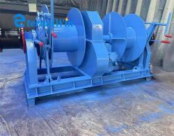 Якорный шпиль 20 тонн гидравлический электрический сдвоенный барабан для судна (арт. 25-19081281)