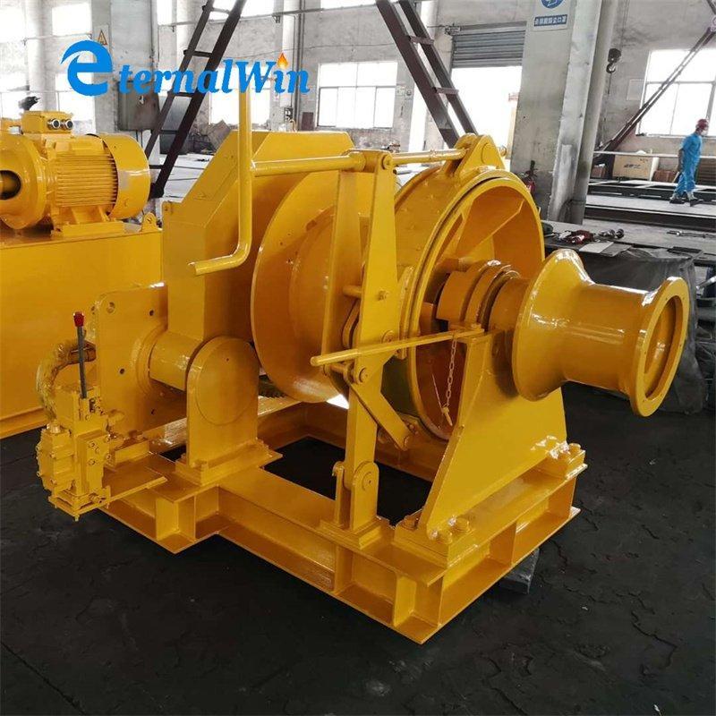 Лебедка палубная морская однобарабанная с ворпом (арт. 25-19081289)