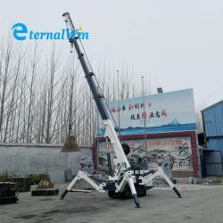 Подъемник-паук Eternalwin CE с гусеничным ходом и краном (арт. 25-19081315)