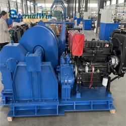 Лебедка гидравлическая 24V стальная с тросом для судна (арт. 25-19081359)