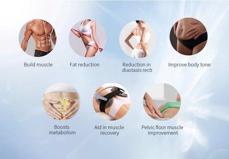 Стимулятор мышц с RF для похудения и груди 14 Тесла 4 ручки (арт. 25-19081459)