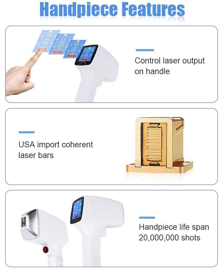 Аппарат для удаления волос лазером 808 и 1064 нм (арт. 25-19081608)