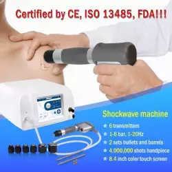 Аппарат для физиотерапии ESWT 6 Бар 20Гц для снятия боли (арт. 25-19081782)