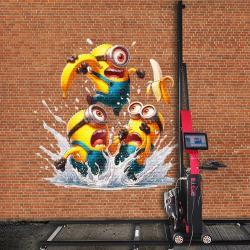 Робот-Принтер для Стен 3D Вертикальный Автоматический (арт. 25-19082029)