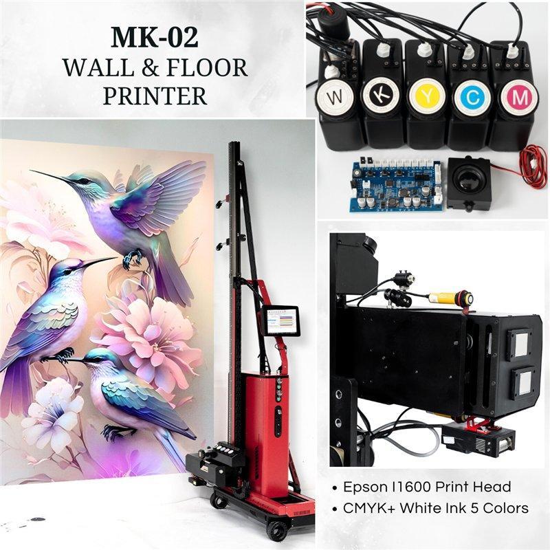 Принтер для настенных изображений 3D UV для металла/стекла/дерева (арт. 25-19082038)