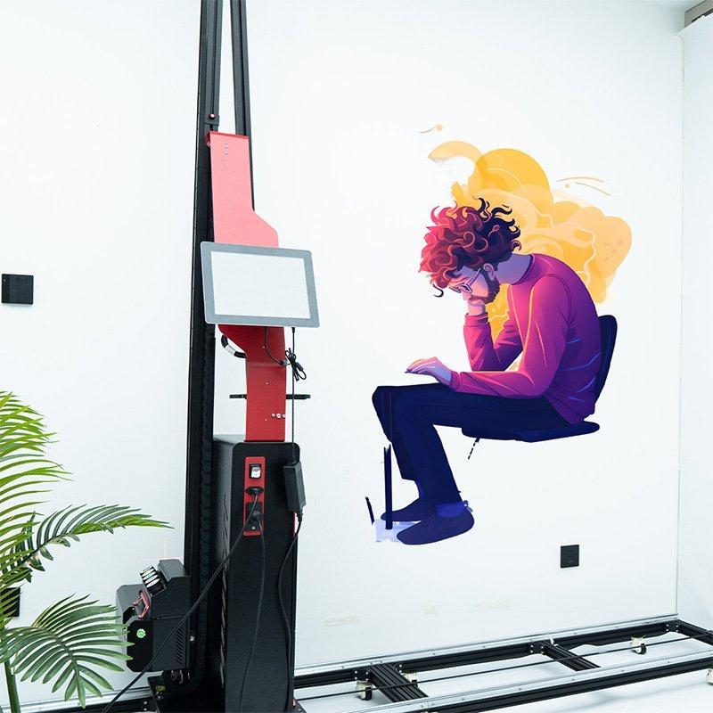 Принтер для стен и пола 3D UV вертикальный (арт. 25-19082106)