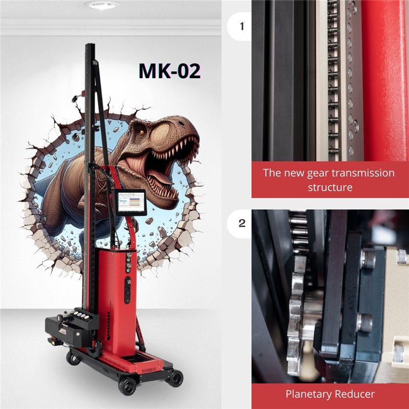 Принтер для стен и пола 3D с УФ-чернилами и высоким разрешением (арт. 25-19082113)