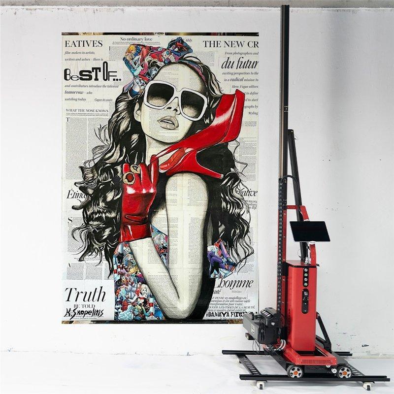 Машина для печати на стенах и полу 3D FR-03 2 в 1 (арт. 25-19082153)