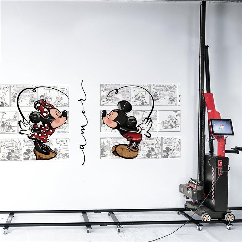 Вертикальный 3D UV принтер для стен, легкий в использовании (арт. 25-19082155)