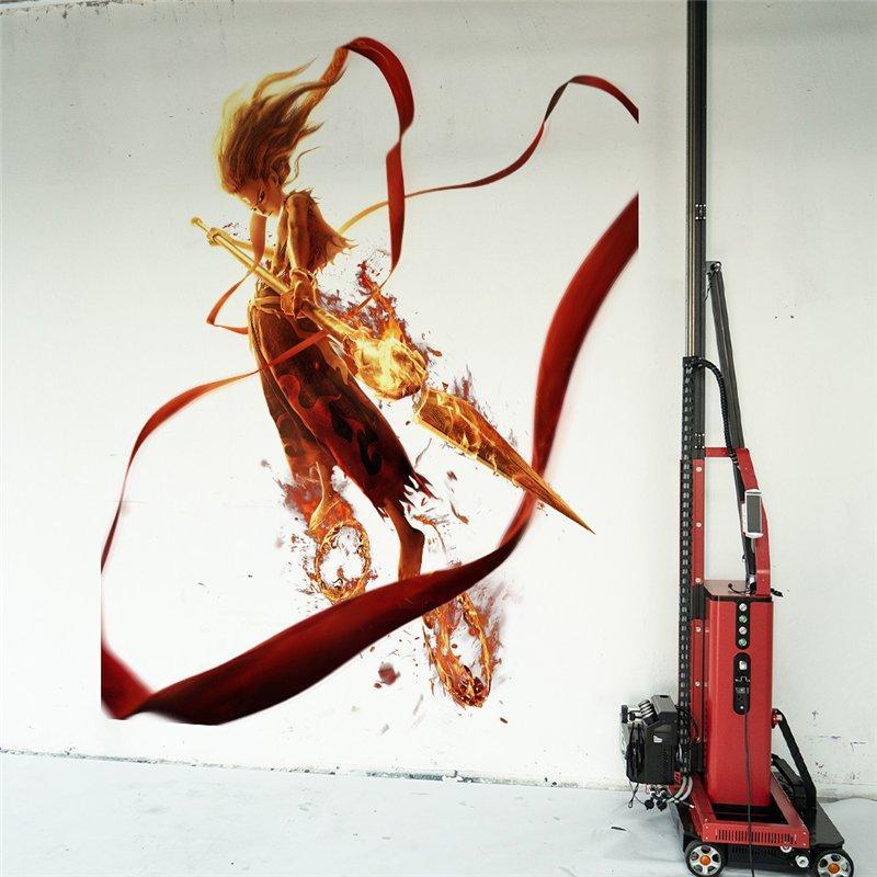 Принтер для вертикальной печати на стенах и полу 3D (арт. 25-19082168)