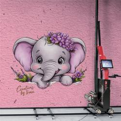 Принтер для 3D-дизайна стен UV Ink для металла и дерева (арт. 25-19082171)