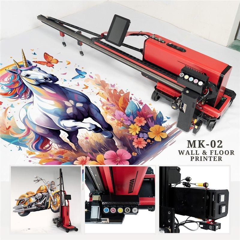 Принтер для стен 3D UV CMYKW вертикальный MK-02 (арт. 25-19082305)