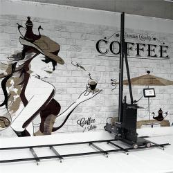 Принтер для стен с колесами и двойной головкой 3D 2 в 1 (арт. 25-19082328)