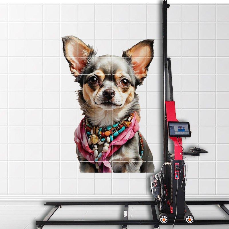 Принтер для стен 3D UV для вертикальной печати внутри и снаружи (арт. 25-19082374)