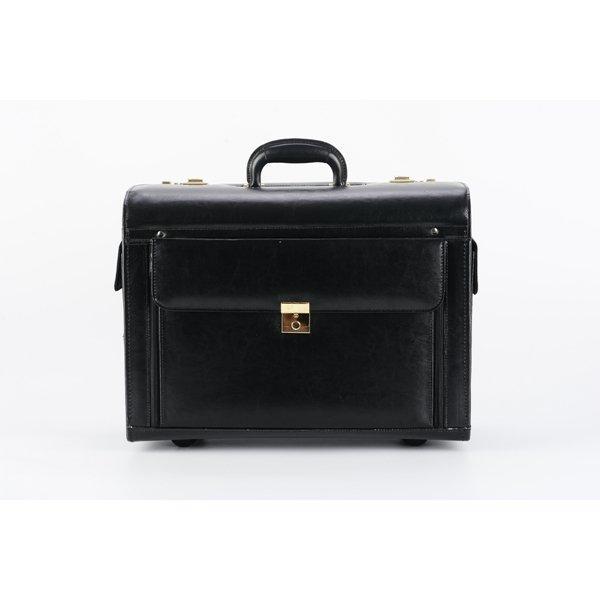 Кейс для ноутбука алюминиевый с кожаной отделкой и высокой прочностью (арт. 25-19082411)