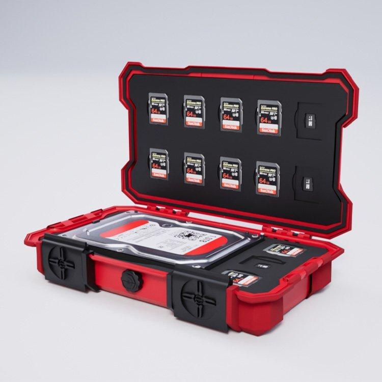 Чехол для жесткого диска ударопрочный пластиковый портативный (арт. 25-19082474)