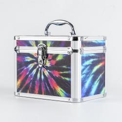 Кейс для макияжа алюминиевый портативный легкий (арт. 25-19082502)