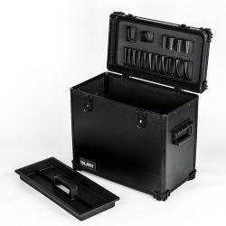 Кейс для инструментов алюминиевый на колесах с тележкой (арт. 25-19082515)