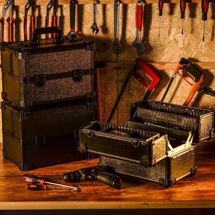 Ящик для инструментов алюминиевый на колесах, износостойкий (арт. 25-19082541)