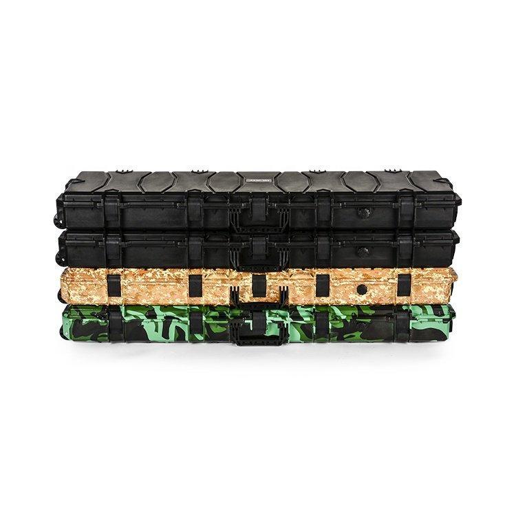 Кейс для оружия тактический черный с колесами водонепроницаемый (арт. 25-19082554)