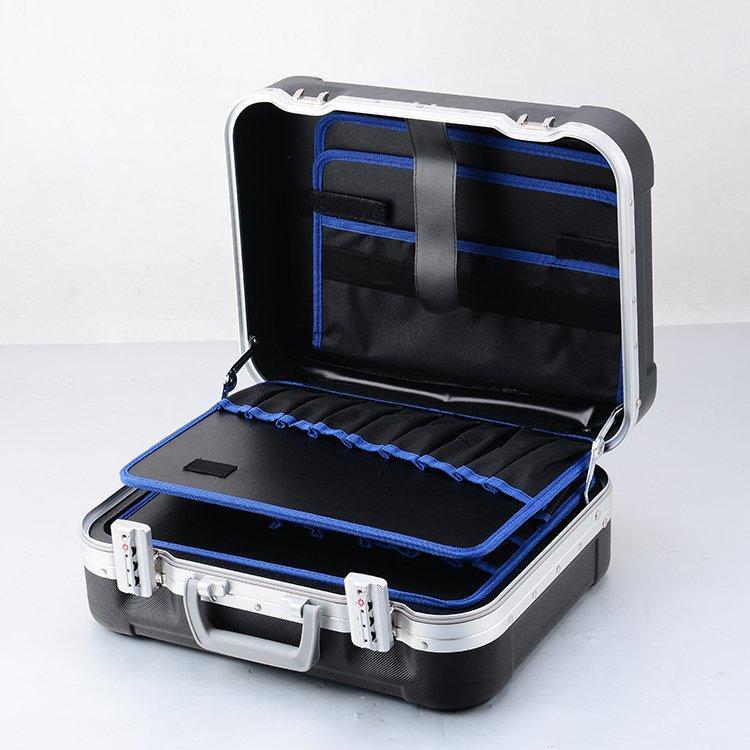 Кейс для инструментов алюминиевый водонепроницаемый с двойным верхом (арт. 25-19082571)