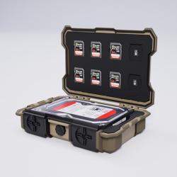 Кейс для жесткого диска водонепроницаемый ударопрочный (арт. 25-19082573)