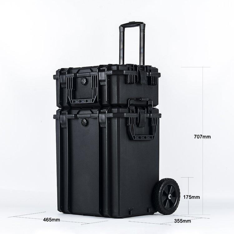 Чемодан для инструментов водонепроницаемый на колесах прочный (арт. 25-19082584)