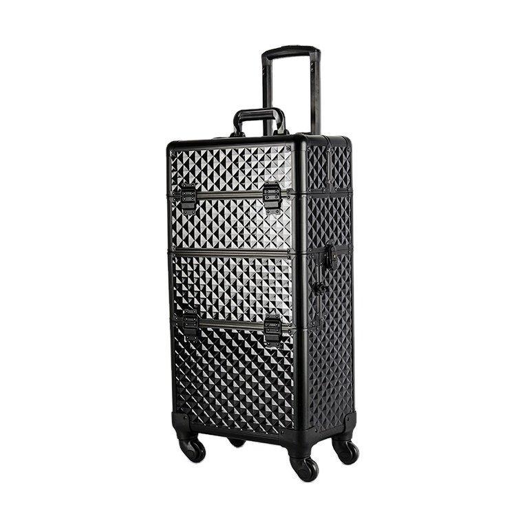 Кейс для косметики 2 в 1 с лотками и съемным корпусом (арт. 25-19082661)