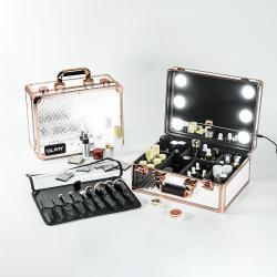 Кейс для макияжа с LED подсветкой и зеркалом (арт. 25-19082662)